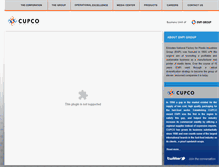 Tablet Screenshot of cupco-me.com